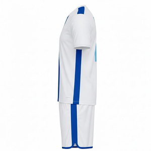 Uniforme de Fútbol de Manga Corta de Diseño Moderno, 100% Poliéster, Secado Rápido, Transpirable, con Nombre de Equipo Personalizado - Product Image 4
