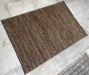 Tapis tissé plat en laine multicolore, prix direct fabricant, texturé, antidérapant, fait main, moderne, pour intérieur, et ensembles de tapis. - Product Image 4