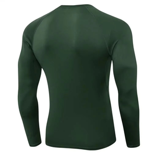 OEM ODM Rash Guard pour Homme en Spandex à Impression par Sublimation, Rash Guard BJJ, Rash Guard de Sport, Rash Guard de Surf, Vêtements de Sport Actifs, Chemises de Compression - Product Image 2