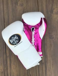 Gants de boxe professionnels Fairtex unisexes en cuir, avec poignées Sanda, doigts entièrement couverts, évacuation de l'humidité, antidérapants, fermeture auto-agrippante - Product Image 4