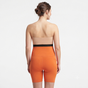 Shorts de maternité taille haute élastique pour femmes, shorts de yoga et de fitness, shorts de compression pour l'allaitement - Product Image 2
