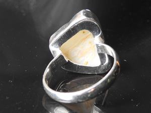 แหวนโอปอลออสเตรเลียธรรมชาติขัดเงาแบบหยาบ ประดับเงิน ดีไซน์คลาสสิก เหมาะสำหรับงานปาร์ตี้ งานแต่งงาน ของขวัญสำหรับเธอ สินค้ามาใหม่ - Product Image 5