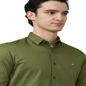 Chemise à col polo en coton Oxford pour homme T-shirt décontracté brodé à manches longues, confortable et ample - Product Image 5