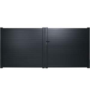 Puertas de Aluminio - Diseño Moderno, Duraderas, Ecológicas, Excelente Resistencia a la Intemperie, para Exteriores, Patios, Apartamentos, Escuelas, Parques - Product Image 1