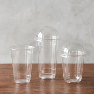 Wholesale Transparent Disposable PP <b>Cups</b> 16/22/24oz Recyclable <b>Plastic</b> <b>Cup</b> 95mm for Iced Coffee Tea Juice Cold <b>Drinks</b> - Product Image 1