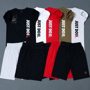 เสื้อยืดและกางเกงขาสั้นเด็ก ชุดเซ็ตผ้าฝ้ายพิมพ์ลายหมี สำหรับเด็กชายและเด็กหญิง ระบายอากาศได้ดี ลดราคาสินค้าเด็กช่วงซัมเมอร์ - Product Image 3