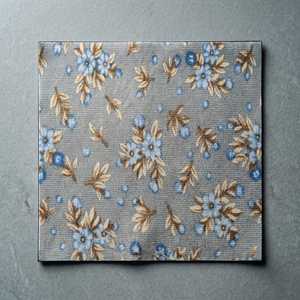 Telas de punto cepillado importadas, diseño floral vintage, 200 GSM, 58/60 pulgadas, peso medio, tejido de punto sencillo para ropa de estar por casa de mujer. - Product Image 5