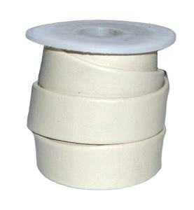 High Quality Nappa Leather Flat Plain Cords Round Pattern Straps for <b>Bags</b> Jewelry Garments With Coating Finishing - Product Image 1