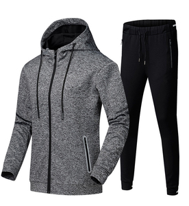 Conjunto Deportivo de Moda para Hombre Otoño-Invierno 2025, Logotipo Personalizado, Ropa Casual, Sudaderas con Capucha y Pantalones Deportivos, Venta al Por Mayor - Product Image 2