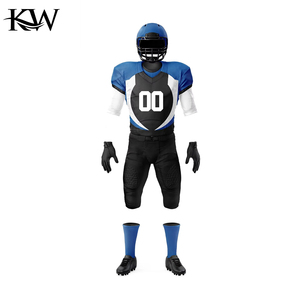 Ensemble de maillot et pantalon de football américain professionnel personnalisé, respirant, léger, durable, vêtements de sport, logo OEM sublimé - Product Image 1