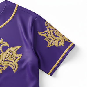 Maillot de baseball personnalisé : Créez votre propre uniforme d'équipe – Vêtements de sport respirants en tissu doux pour l'entraînement en club (vente en gros) - Product Image 5