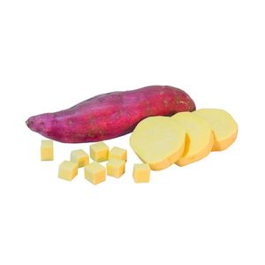 Patata dulce congelada orgánica de la mejor calidad BQF proceso de congelación de proveedor vietnamita con buen embalaje crudo al por mayor - Product Image 1