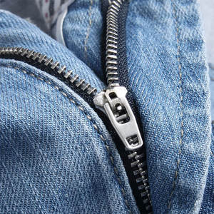 Shorts de Mezclilla para Hombre, de Algodón, Transpirables, Corte Regular, con Múltiples Bolsillos, Cómodos, Lavado Claro, para Verano, Estilo Casual - Product Image 4