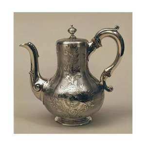 Hot Selling Italian Handcrafted <b>Metal</b> Coffee Pot High Quality Handmade Silver Plated Fancy Tea Pot Luxury Coffee Serving <b>Kettle</b> - Product Image 5