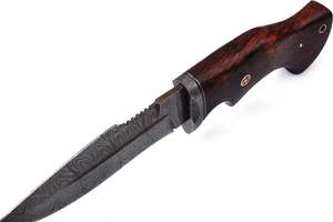 Couteau de chasse en acier Damas de qualité industrielle Imperial Enterprises, lame de 0,5 mm, multifonctionnel, personnalisable OEM - Product Image 2