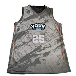 Camiseta de baloncesto transpirable de secado rápido con impresión por sublimación personalizada de alta calidad, conjuntos de uniformes de talla grande incluidos - Product Image 6