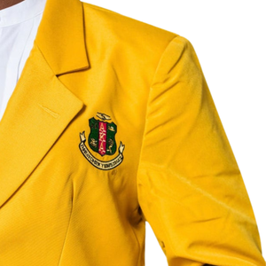 <b>Gold</b> <b>Blazer</b> <b>for</b> Women Elegant Tailored Formal Jacket Stylish Sorority Fashion Business Office Wear Luxury <b>Gold</b> Suit Coat - Product Image 3