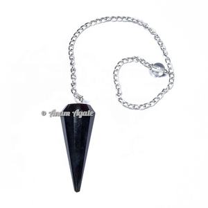 Vente en gros d'aventurine verte 12 pierres précieuses à facettes pendules de radiesthésie Pendules de Reiki naturel Fournisseur d'énergie Guérison Reiki - Product Image 6