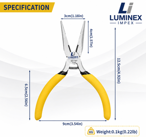 <b>Long</b> <b>Nose</b> Stainless Steel Lightweight Jewelry Making Pliers - Product Image 2