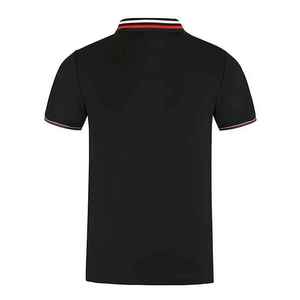 เสื้อเชิ้ตแขนสั้นผู้ชาย ผ้าถักระบายอากาศ ซิปปักลาย ลำลอง กอล์ฟ ทรงสมาร์ทฟิต สวมใส่สบาย แห้งเร็ว - Product Image 4