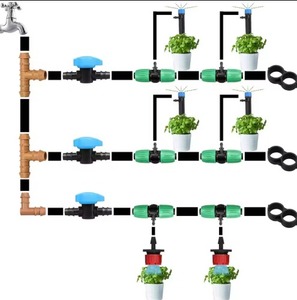 Conector de Válvula Mini de 16mm con Rosca Macho de Material PP Duradero para Sistema de Control de Agua en Riego por Goteo Agrícola, Sin Fugas - Product Image 5