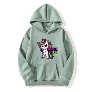 Sudadera con capucha y cremallera para hombre y mujer, 300 GSM, suave, de manga larga, para deportes, descanso, exterior, cálida, informal - Product Image 2