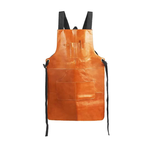 Tablier unisexe en cuir PU de haute qualité, résistant, imperméable, respirant et confortable, idéal pour la restauration et les bars, avec fermeture à boutons-pression - Product Image 5