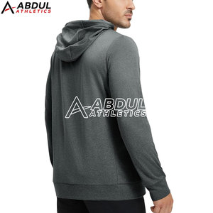 Sweat-shirts de sport pour hommes, coupe confortable avec tissu flexible, parfaits pour la musculation, la course à pied et l'entraînement - Product Image 3