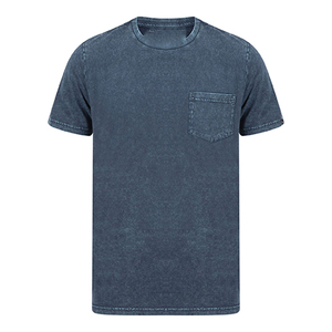 T-shirt unisexe personnalisé à épaules tombantes, effet délavé, respirant, en toile, avec bordure contrastante, de qualité supérieure, à prix abordable - Product Image 1