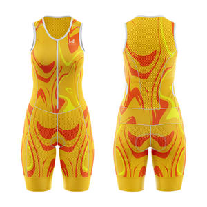 Conjuntos de Uniformes de Ciclismo para Mujer, Tallas Grandes, con Logotipo Personalizado, Ecológicos, Ligeros, de Secado Rápido, Elásticos en Cuatro Direcciones, Tela Inteligente Personalizada - Product Image 6