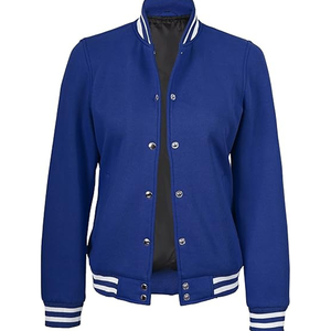 เสื้อแจ็คเก็ตเบสบอลแบบสั่งทำพิเศษสำหรับผู้ชาย รุ่น Voristy - Product Image 2