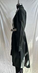 Robes d'été décontractées pour femmes, mini robes en coton popeline, col chemise, manches longues avec ceinture ajustable, robe de style chemise pour tous les jours - Product Image 3