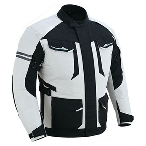 เสื้อแจ็คเก็ตนิรภัยสำหรับขี่มอเตอร์ไซค์แบบ unisex RAPID SPORTS ผลิตจากโพลีเอสเตอร์ ผ้าคอร์ดูร่าตาข่าย ซับในผ้าฝ้าย เหมาะสำหรับฤดูหนาวและกิจกรรมกลางแจ้ง - Product Image 2