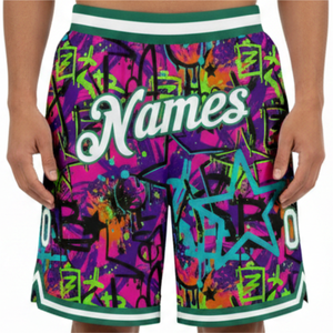 Pantalones Cortos de Baloncesto Personalizados de Malla Sólida para Hombre y Jóvenes, de Secado Rápido, Ecológicos, con Cordón Ajustable, para Deportes, Entrenamiento, Largos hasta la Rodilla - Product Image 3