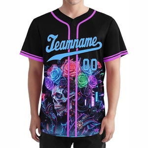 Maillot de baseball par sublimation tendance – Uniforme sportif professionnel pour hommes, femmes et jeunes joueurs - Product Image 3