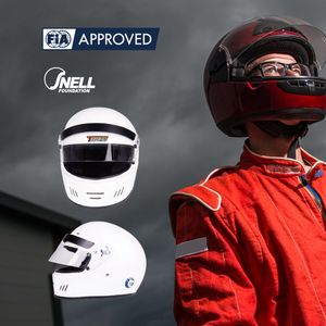 Fábrica Profesional OEM ODM, Casco de Automovilismo TBRACING HE 02 Speedway, Certificado Snell SA2025, Agente de Marca Mayorista OEM ODM - Product Image 2