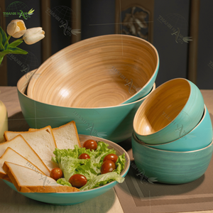 Cuenco compostable reutilizable de bambú Natural 100%, diseño clásico ecológico para cero residuos, estilos de vida modernos, técnica personalizada - Product Image 5