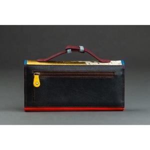 LW Genuine Leather Handcrafted New Fashion Women Leather <b>Wallet</b> Women Long Design Purse For Wholesale - Product Image 5