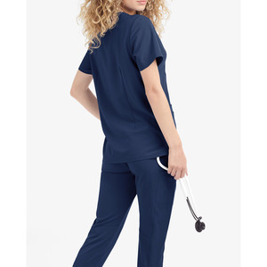 Conjuntos de Uniformes Médicos para Mujer, Corte Ajustado, Accesorios para Enfermeras, Uniformes para Hospitales, Clínicas Dentales, Salones de Belleza, Spa, Ropa de Trabajo, Blusa y Pantalón - Product Image 5