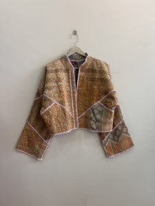 Assorted Lot Of Kantha Handmade <b>Jacket</b> Reversible Boho <b>Hippie</b> Style Quilted <b>Jacket</b> For Women - Product Image 2