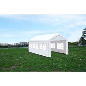 Gazebo per Auto 10x20 Resistente alle Intemperie, Tettoia Garage con Finestre, Riparo per Auto per Stoccaggio Esterno - Product Image 1
