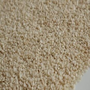 Semillas de Sésamo Indio Blancas Peladas Secas de Grado Alimenticio Natural, Mostaza, 99.95% de Pureza, Alto Contenido de Aceite, 24 Meses de Vida Útil - Product Image 1