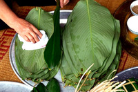 Feuille de Dong entière fraîche pour gâteau Chung enveloppée OEM en vrac feuilles de Dong fraîches pour emballage alimentaire