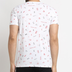 เสื้อยืดผู้ชายพิมพ์ลายโลโก้คุณภาพสูงแบบซับลิเมชั่น ผ้าแห้งเร็ว เป็นมิตรกับสิ่งแวดล้อม ระบายอากาศได้ดี มีจำหน่ายจำนวนมาก - Product Image 5