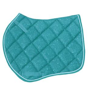 Nouveau 2024 coussin de selle pailleté tout usage équitation tapis de selle personnalisé conception personnalisée en gros tissu confort respirant - Product Image 5