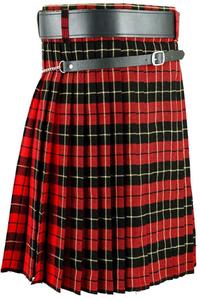 Ensemble de kilt écossais en laine avec logo personnalisé - Kilt traditionnel pour homme, ceinture Sporran, épingle à kilt, costume à carreaux pour cérémonie - Product Image 3