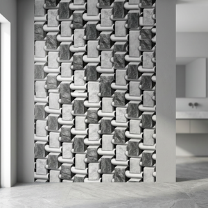 Carrelage mural en céramique de style chinois 300x600mm (30x60cm) – Nouveau design extérieur pour habillage de façade – Carrelage mural extérieur en porcelaine - Product Image 3