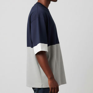 Nueva Llegada: Camiseta de Verano Ligera para Hombre, Totalmente Personalizable, Manga Corta, Oversize, Anti-Pilling, Color Sólido, Estilo Urbano - Product Image 6