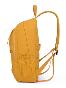 Sac à dos tactique jaune en toile pour la randonnée en plein air, imperméable, pliable, décontracté et tendance - Product Image 5