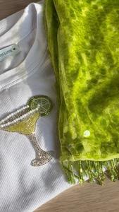 Top con Diseño de Peces y Cuentas, Top Casual de Verano con Bordado de Cuentas - Product Image 4